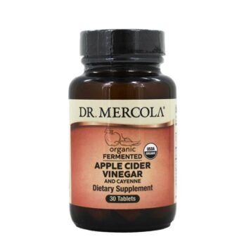Vinagre de Maçã Fermentado com Caiena - Dr. Mercola - 30 Cápsulas