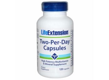 Two-Per-Day, Life Extension, 120 Capsules