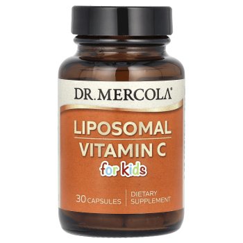 Vitamina C Lipossomal para Crianças - Dr. Mercola - 30 Cápsulas