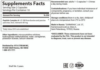 Gastro 3 Plus - Complexo Biorregulador de Peptídeos do Sistema Digestivo - Imagem 2