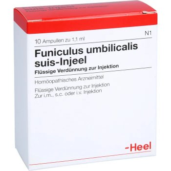 Funiculus umbilicalis suis - diluição líquida injetável para injeção, Heel, 10 ampolas individuais - Image 2