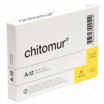 Chitomur - A12 - Peptídeo regulador da bexiga - Vita Stream - 20 cápsulas