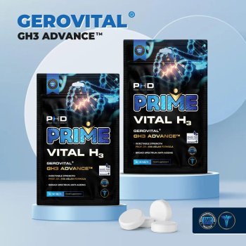 GeroVital® H3 Advance Prime Vital H3™, formula Ana Aslan original, comprimidos - Imagem 2