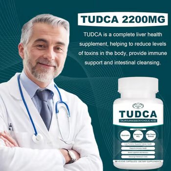 TUDCA, poderoso suplemento para gordura no fígado e desintoxicação e limpeza do fígado, limpeza da vesícula biliar, 60 cápsulas - Imagem 3
