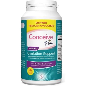 Conceive Plus (suplemento para mulheres) - 120 cápsulas vegetarianas