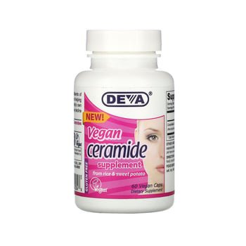 Ceramida vegana - DEVA - 60 cápsulas
