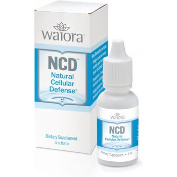 Zeólita Clinoptilolita líquida em gotas de defesa celular natural (NCD), suplemento para sistema imunológico e suporte intestinal saudável, Waiora, 0.5 oz