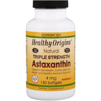 Astaxantina, Healthy Origins, 4 mg, 150 Softgels