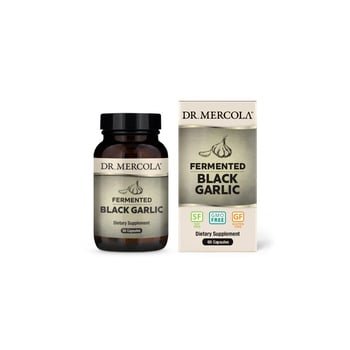 Alho Preto Fermentado, Dr. Mercola, 60 Capsulas