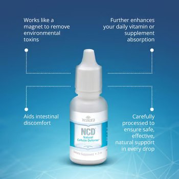 Zeólita Clinoptilolita líquida em gotas de defesa celular natural (NCD), suplemento para sistema imunológico e suporte intestinal saudável, Waiora, 0.5 oz - Imagem 4