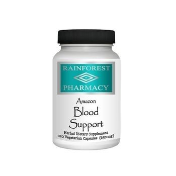 Suporte Articular e Muscular Amazon, Rainforest Pharmacy,650 mg, 120 Cápsulas