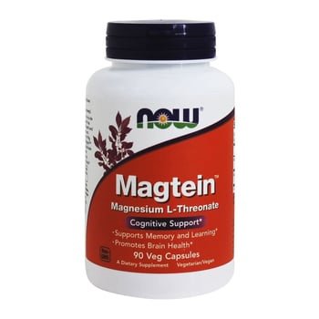 Magtein - Suporte Cognitivo - Now Foods - 90 cápsulas