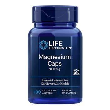 Magnesium Caps - Life Extension - 500mg - 100 Caps