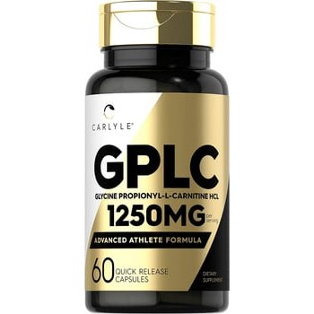 GPLC glicina propionyl-l-carnitine HCL - Suplemento de Ultra Alta Qualidade - Carlyle - 60 cápsulas