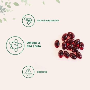 Suplemento de óleo de Krill da Antatica, 1000 mg por dose - 300 cápsulas - Imagem 3