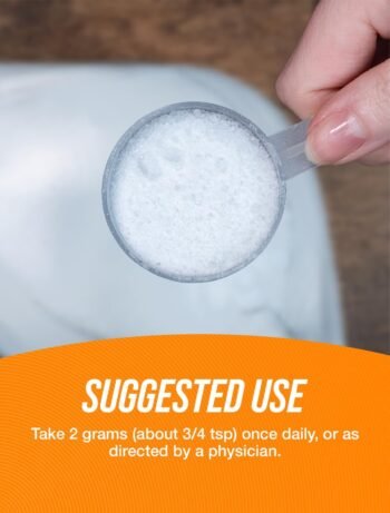 L-Serina em pó - Suplemento de serina, suplemento de aminoácidos para suporte imunológico, BulkSupplements - Imagem 3