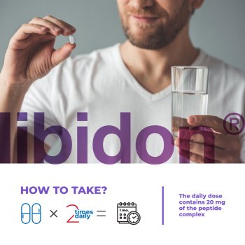 Libidon - A16 - Peptídeo biorregulador da Saúde Prostática e Função Sexual Masculina em cápsulas - Imagem 3