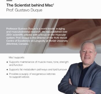 MSC¹ Tone, Suporte ao tônus ​​muscular, metabolismo da gordura | com HMB, OKG, BMB | Sem estimulantes, SRW Laboratories, 30 Sachês - Imagem 4