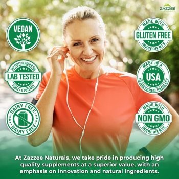 Mucuna Pruriens Extra Forte 20% L-Dopa Extract 8:1, 110 Dias de Suprimento, Zazzee, 1000mg, 220 Cápsulas - Imagem 8