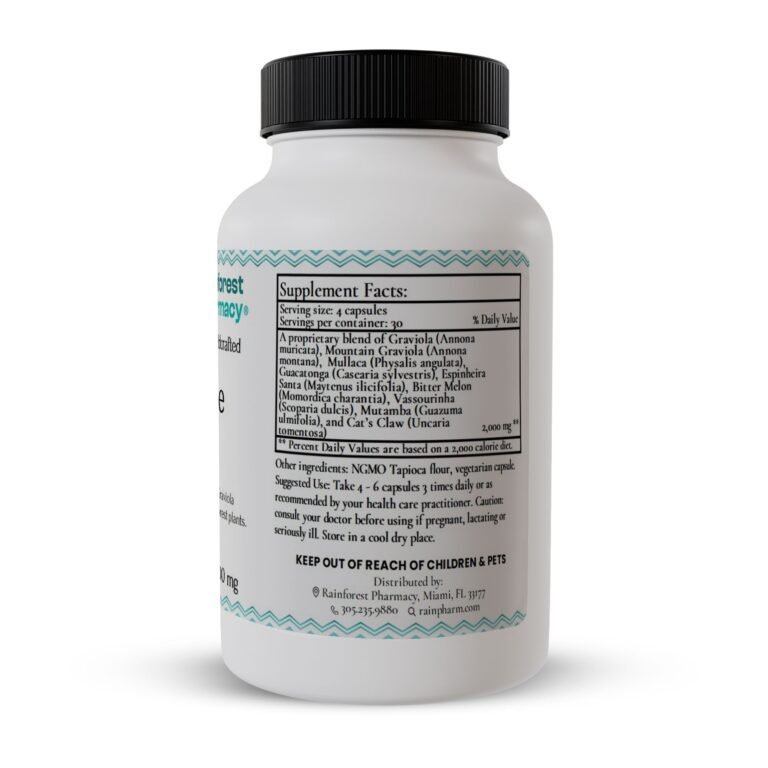 N-Tense Max, Fórmula da Dra Taylor, Rainforest Pharmacy, 120 Cápsulas - Imagem 3
