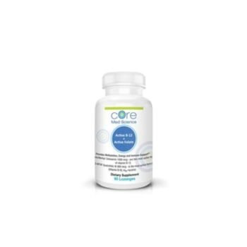 Ativo B-12 e Ativo Folato, 800 mcg de B-12 + 1000 mcg de Folato, 60 cápsulas