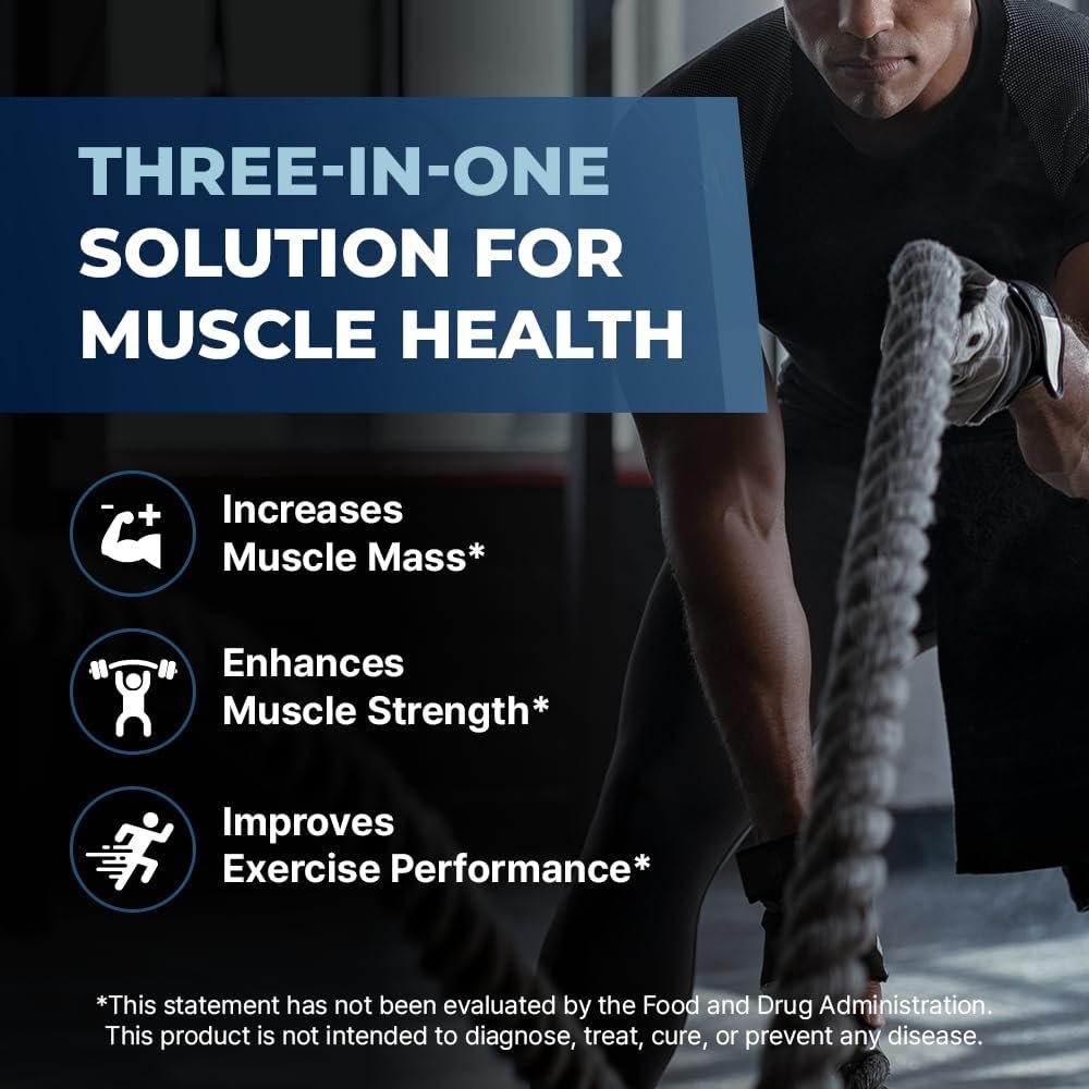 Siallac, Aumente a massa muscular e a força, recuperação rápida do treino, reduza a fadiga e aumente o desempenho do exercício, 6-Sialil-lactose (6-SL), 900 mg, 90 comprimidos - Imagem 3