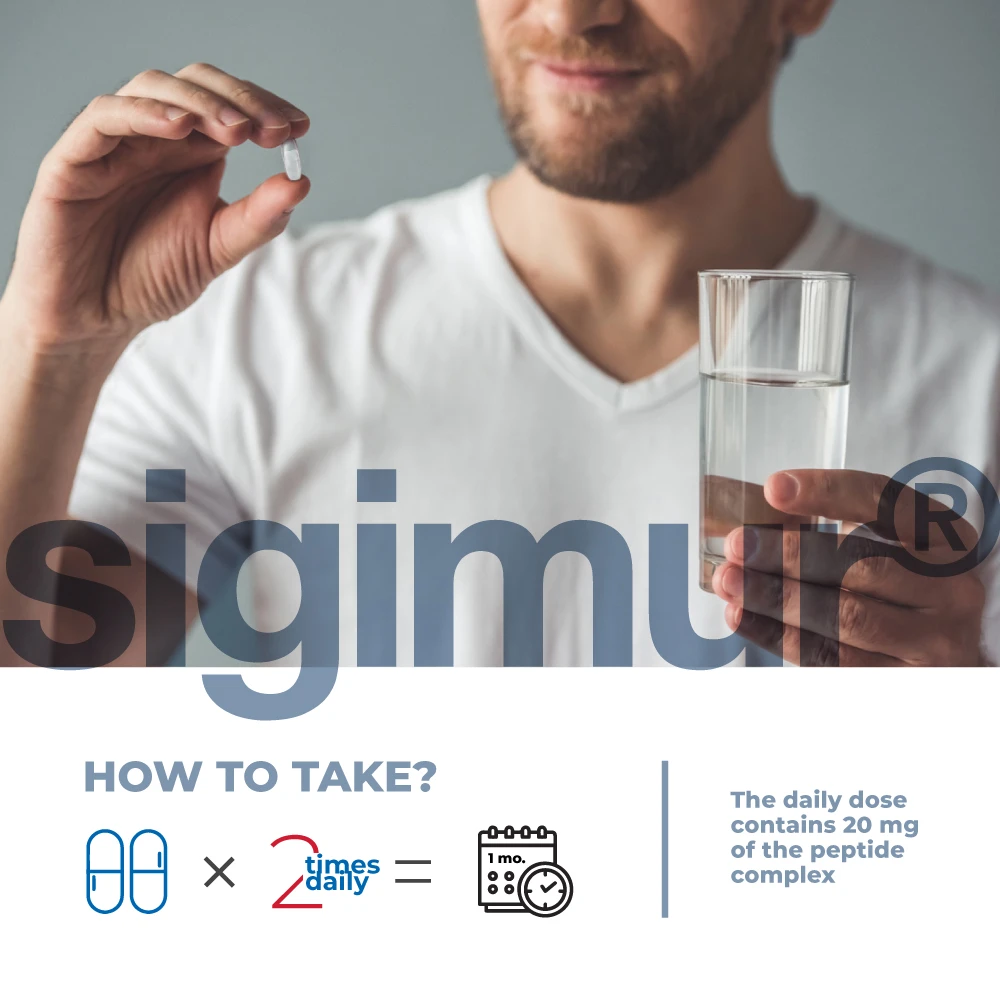 Sigumir em cápsulas- A4 - Peptídeo biorregulador de cartilagem - Imagem 5