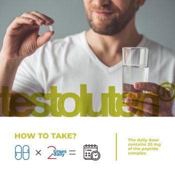 Testoluten em cápsulas - A13 - Peptídeo regulador para testículos e Saúde Reprodutiva Masculina - Imagem 3