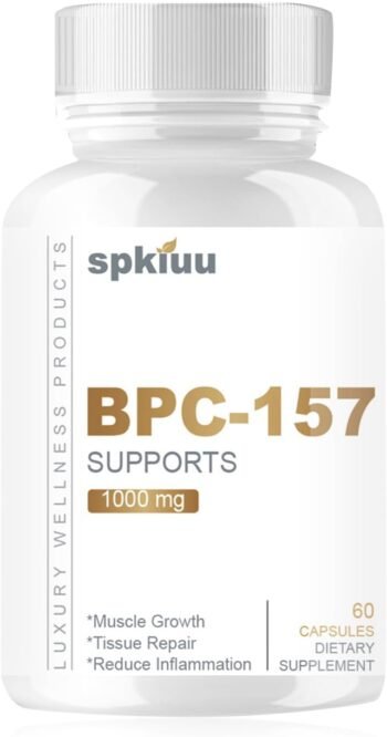 BPC 157 – Cápsulas de Peptídeos de Reparo Rápido e Suporte Avançado à Saúde 60 Cápsulas