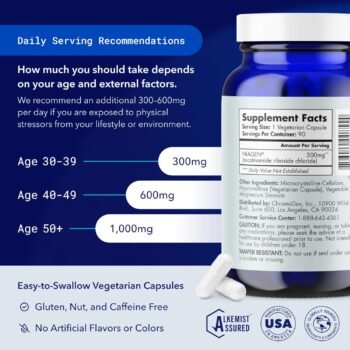 TRU NIAGEN: Suplemento Patenteado de NAD+ para Antienvelhecimento e Regeneração Celular – 300mg de Niagen - Imagem 4