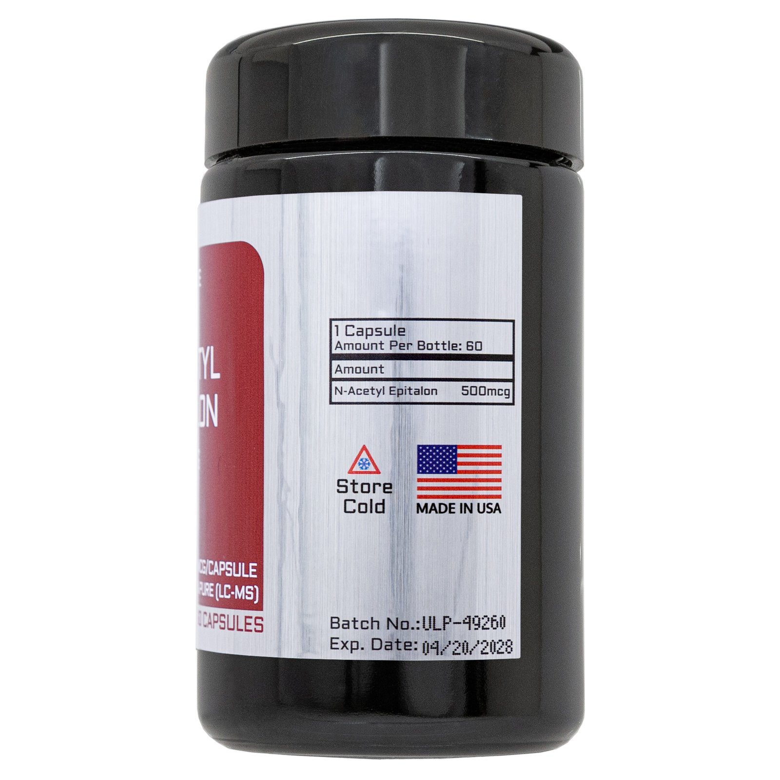 N-Acetyl Epitalon Peptide Powder - Pesquisa Avançada em Laboratório (60 Cápsulas)